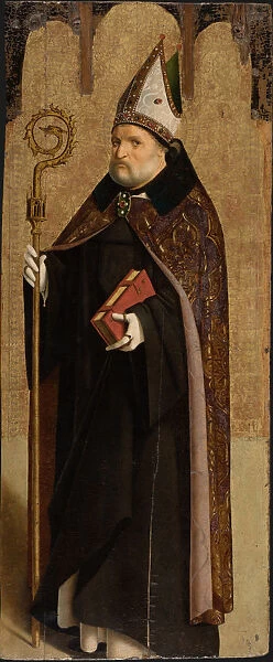 Saint Benedict of Nursia, ca 1470-1475. Creator: Antonello da Messina (ca 1430-1479)