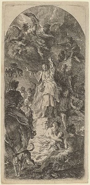 Saint James Major Preaching, 1771. Creator: Martin Johann Schmidt