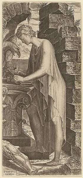 Saint John the Evangelist, c. 1545. Creator: Lambert Suavius