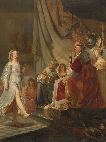 Salome Dancing for Herod, 1634-1672. Creator: Hans Horions