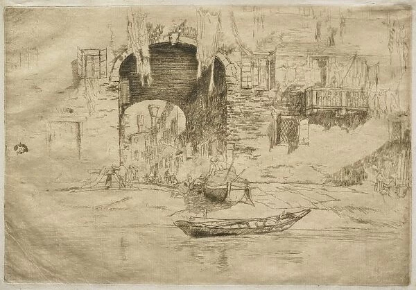 San Biagio. Creator: James McNeill Whistler (American, 1834-1903)