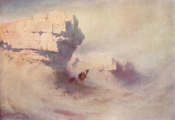 A Sandstorm, c1880, (1904). Artist: Robert George Talbot Kelly