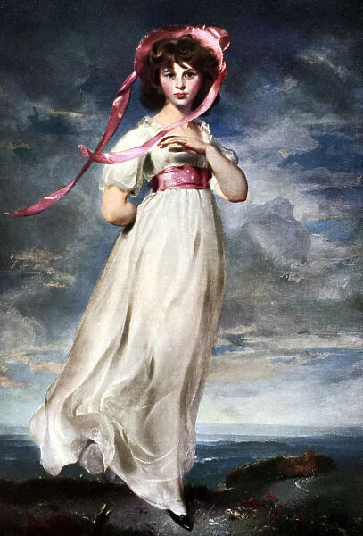 Sarah Barrett Moulin ( Pinkie ), 1794 (1926). Artist: Thomas Lawrence