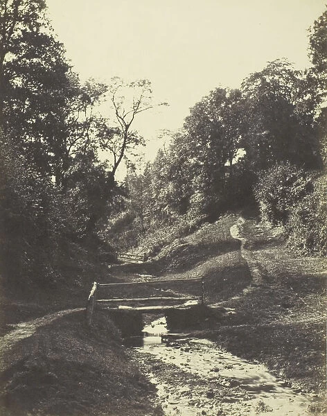 Scene near Godalming, Surrey, c. 1856. Creator: Alfred Rosling