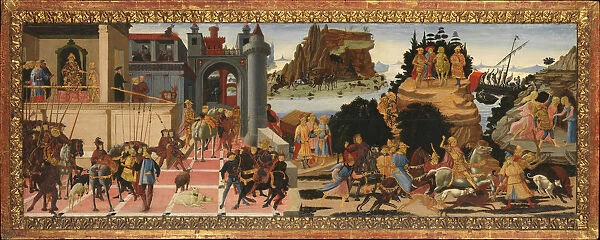 Scenes from the Story of the Argonauts, ca. 1465. Creator: Jacopo del Sellaio