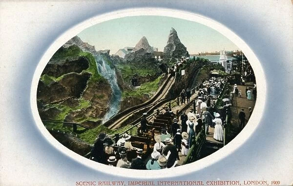 Scenic Railway, Imperial International Exhibition, London, 1909