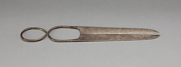 Scissors, Tang dynasty (618-907), 8th  /  9th century. Creator: Unknown