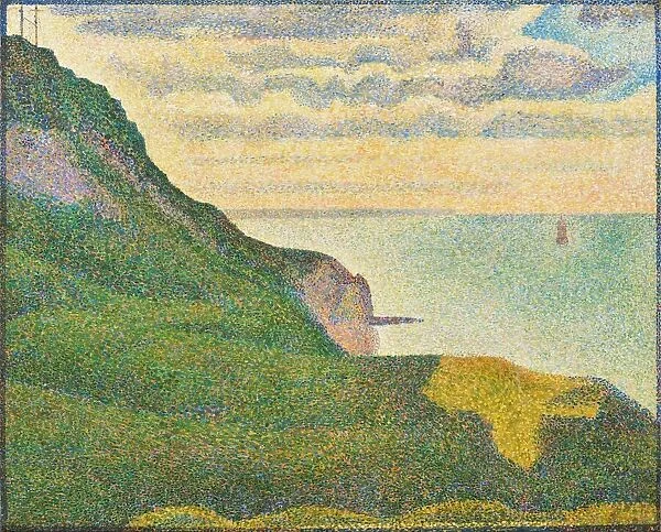 Seascape at Port-en-Bessin, Normandy, 1888. Creator: Georges-Pierre Seurat