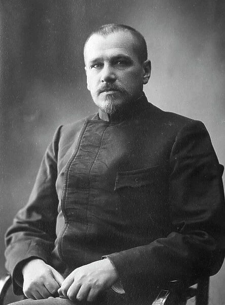 Secretary of expert commissions N.S. Ivanov. 1911. Creator: A. A. Antonov