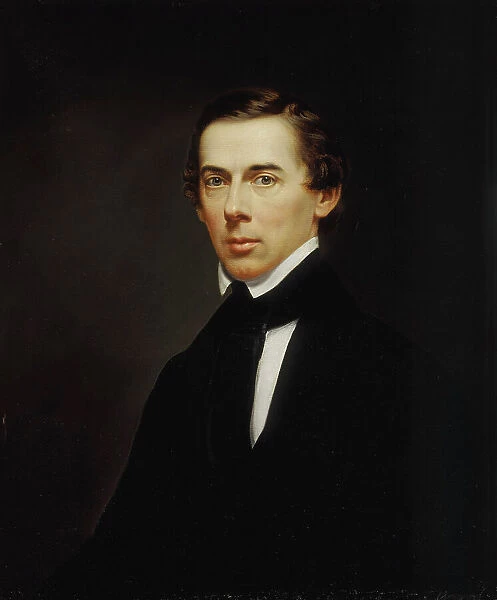Self-portrait, 1849. Creator: Frederick R. Spencer