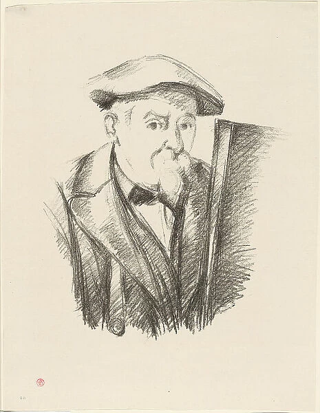 Self-Portrait, 1898. Creator: Paul Cezanne