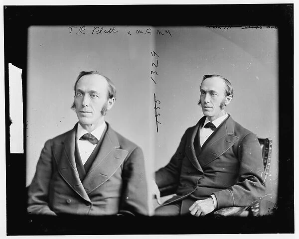Senator Thomas Collier Platt of New York, 1865-1880. Creator: Unknown