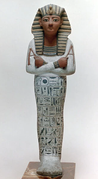 Shabti figure of Ramesses IV, Egyptian, 20th Dynasty