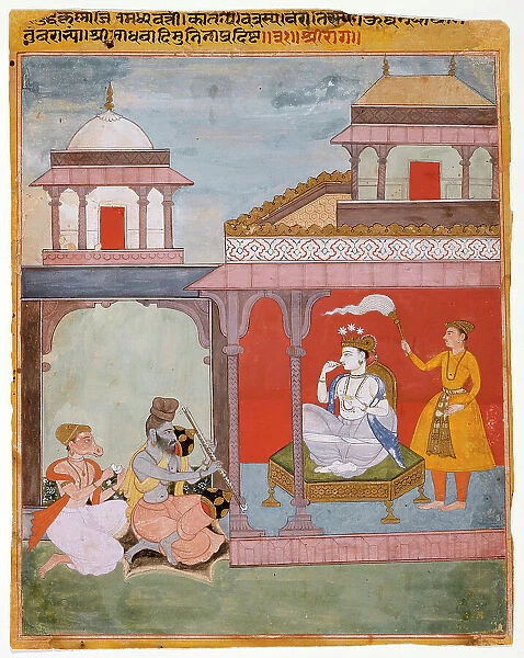 Shri Raga, Folio from a Ragamala (Garland of Melodies), c1625. Creator: Unknown