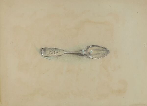 Silver Spoon, 1935 / 1942. Creator: Walter W. Jennings