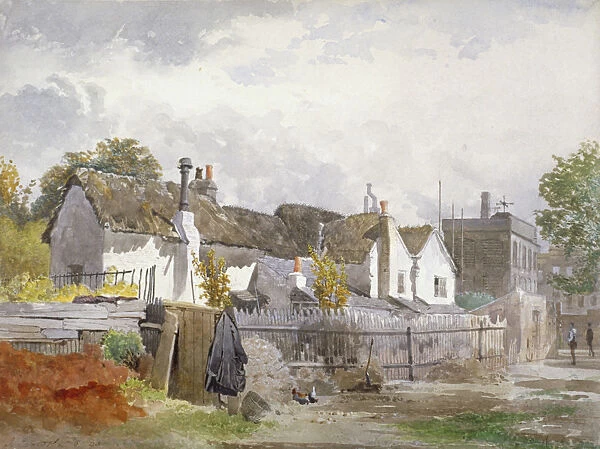 Sindercombes Cottage, Shepherds Bush, Hammersmith, London, 1890