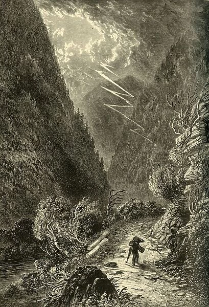 Sinking Run, Above Tyrone, 1874. Creator: Frederick William Quartley