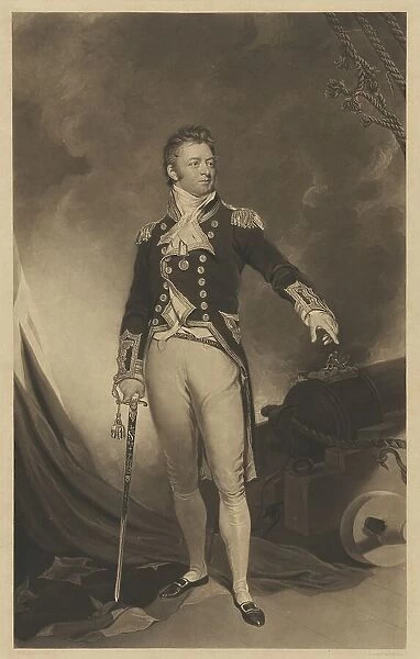 Sir Philip Bowes Vere Broke, published 1816. Creator: Charles Turner
