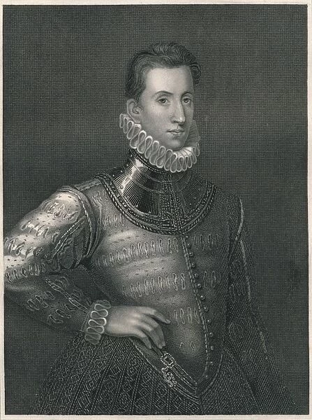 Sir Philip Sidney, c1576, (early-mid 19th century). Creator: Unknown