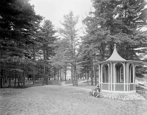 Site of Old Fort William Henry, Lake George, N.Y. c.between 1910 and 1920. Creator: Unknown