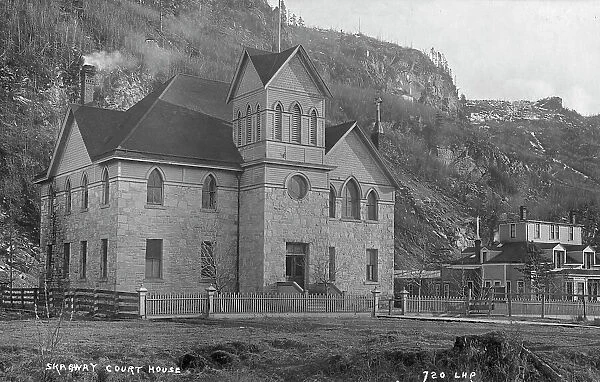 Skagway Court House, between c1900 and c1930. Creator: Unknown