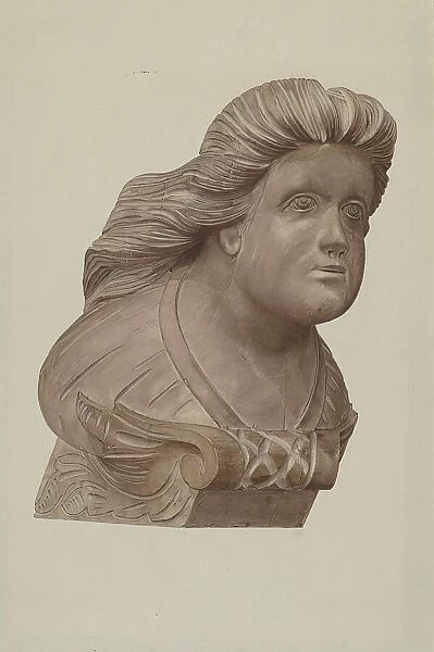 Small Figurehead, 1935 / 1942. Creator: Karl J. Hentz