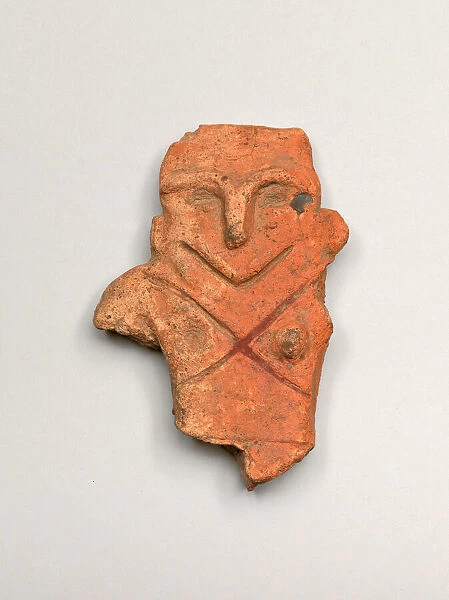 Smiling Figurine, c. 1000-300 B. C. Creator: Unknown