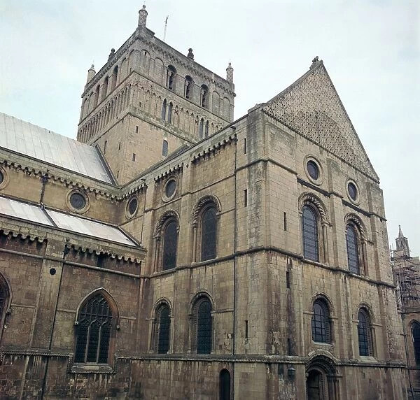 Southwell Minster in Nottinghamshire. 12th century