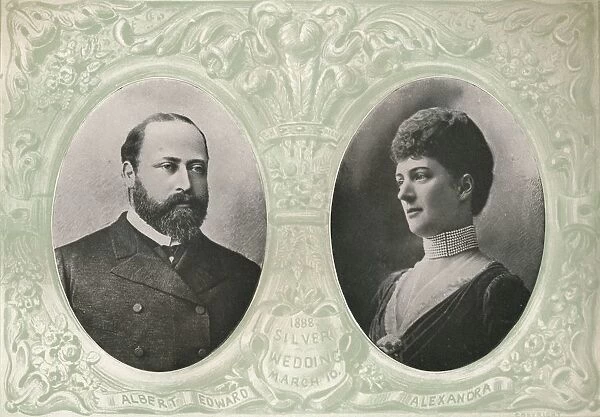 A souvenir of the Silver Wedding of King Edward VII and Queen Alexandra, 1888 (1911). Artist: Lafayette