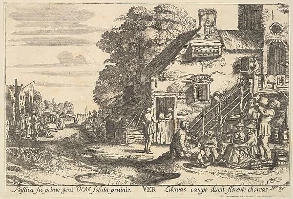 Spring, 1629. Creator: Wenceslaus Hollar