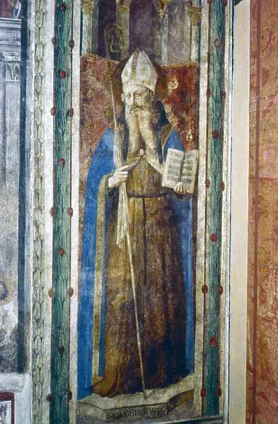 St John Chrysostom, mid 15th century. Artist: Fra Angelico