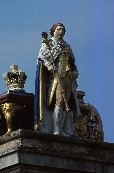 Statue of King George III, Weymouth, Dorset, 20th century. Artist: CM Dixon