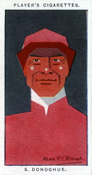 Stephen Donoghue, Jockey and trainer, 1926. Artist: Alick P F Ritchie