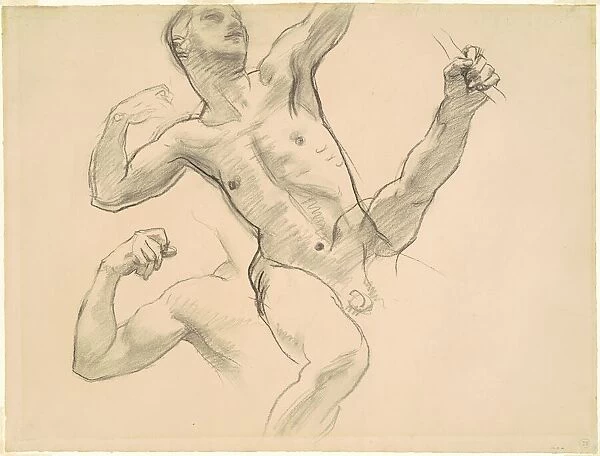 Studies of Achilles for 'Chiron and Achilles', 1922-1925