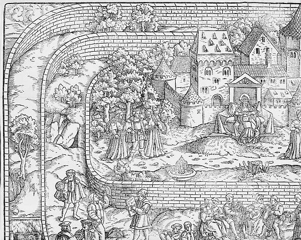 Tabula Cebetis, 16th century. Creator: David Kannel