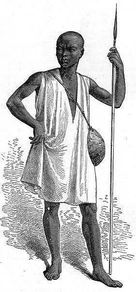 Takrooree Soldier; A journey through Soudan and Western Abyssinia, with Reminiscences... 1875. Creator: Unknown