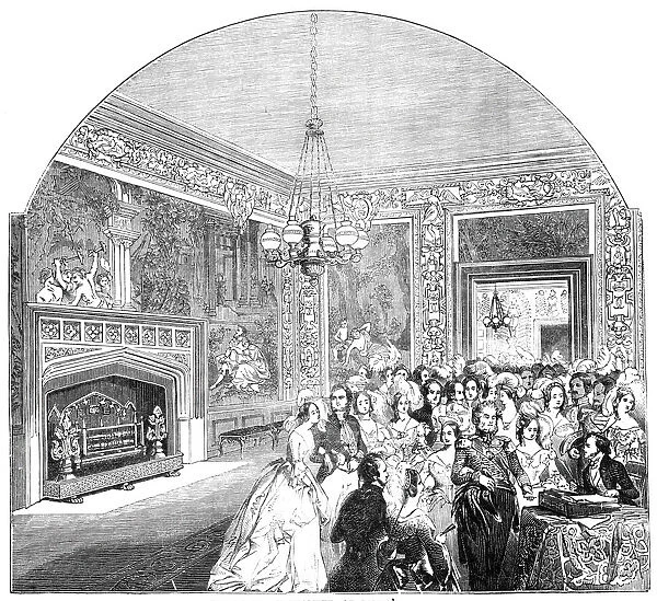 The Tapestry Chamber, St Jamess Palace, 1844. Creator: Unknown