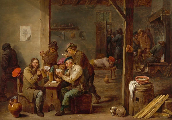 Tavern Scene, 1658. Creator: David Teniers II