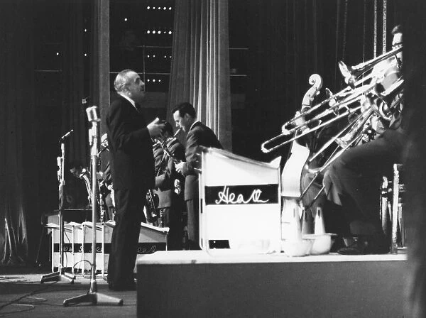 Ted Heath and His Music, Nat King Cole concert, Shepherds Bush, London, 1963
