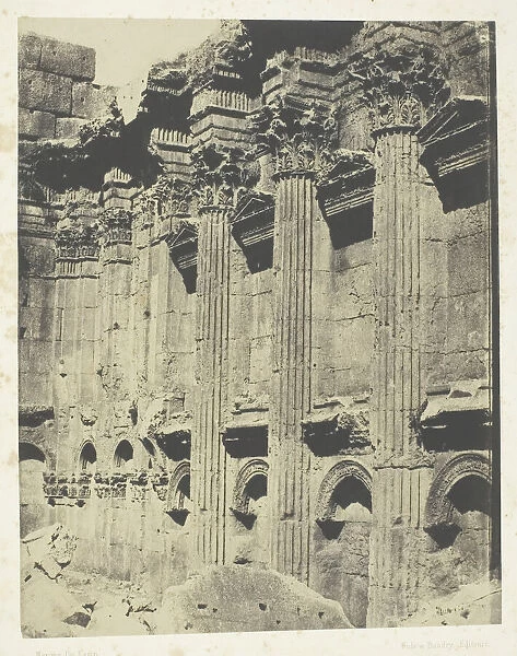 Temple De Jupiter aBaalbeck (Heliopolis, Interieur Du Naos;Syrie