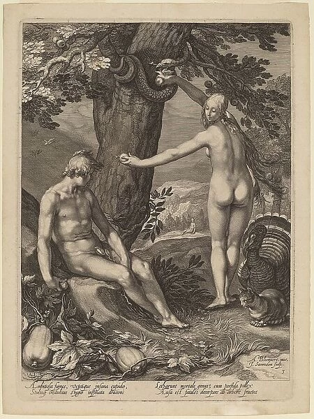 Temptation of Man, 1604. Creator: Jan Saenredam