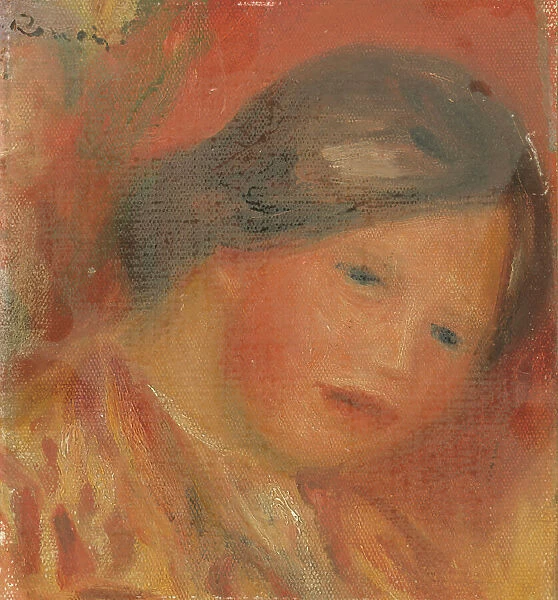Tête de femme, 1917. Creator: Pierre-Auguste Renoir