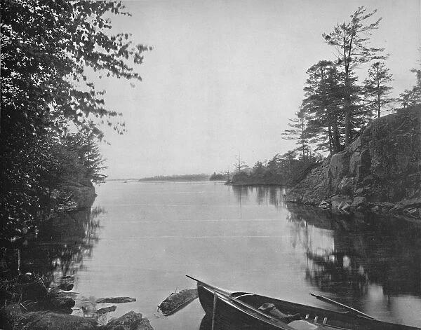 Among the Thousand Islands of the St. Lawrence, c1897. Creator: Unknown