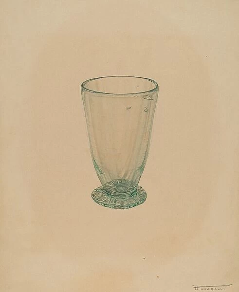 Toddy Glass, c. 1940. Creator: Frank Fumagalli