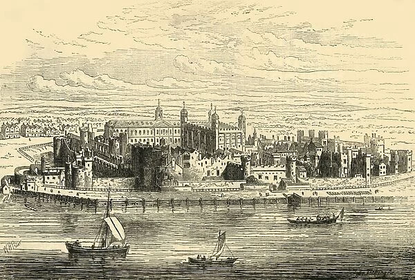 The Tower of London, (c1872). Creator: Unknown