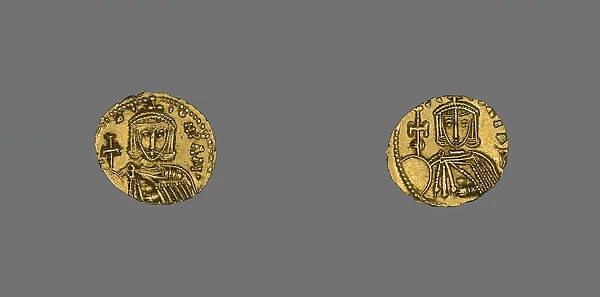 Tremissis (Coin) of Leo III, 720-741. Creator: Unknown