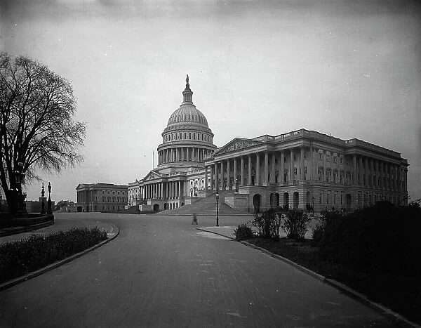 The United States Capitol from Northeast, Washington, D.C. between 1880 and 1897. Creator: William H. Jackson