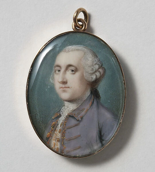 Unknown man, 1755. Creator: Penelope Carwardine