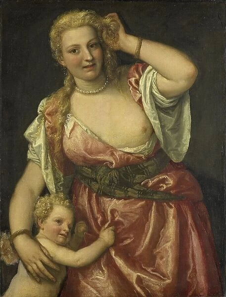 Venus and Cupid, 1575-1590. Creator: Unknown