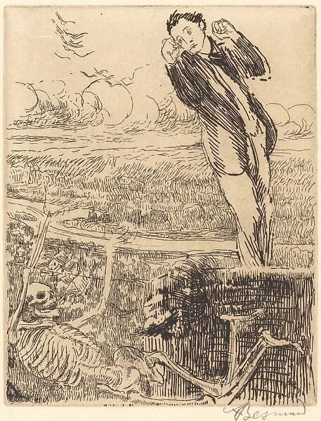 Vertigo (Le vertige), 1900. Creator: Paul Albert Besnard